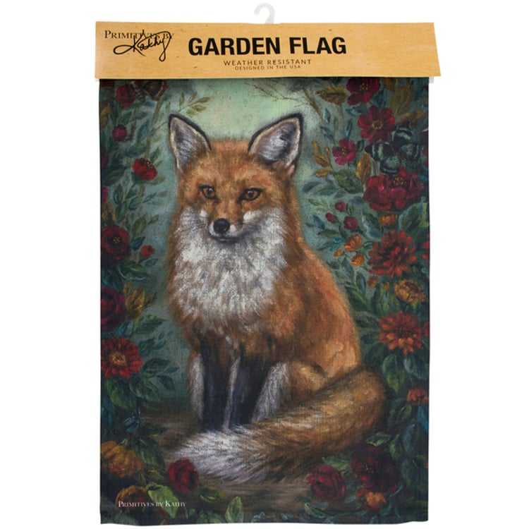 Primitives By Kathy Fox Garden Flag