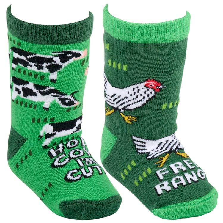 Primitives By Kathy Free Range Baby Sock Set