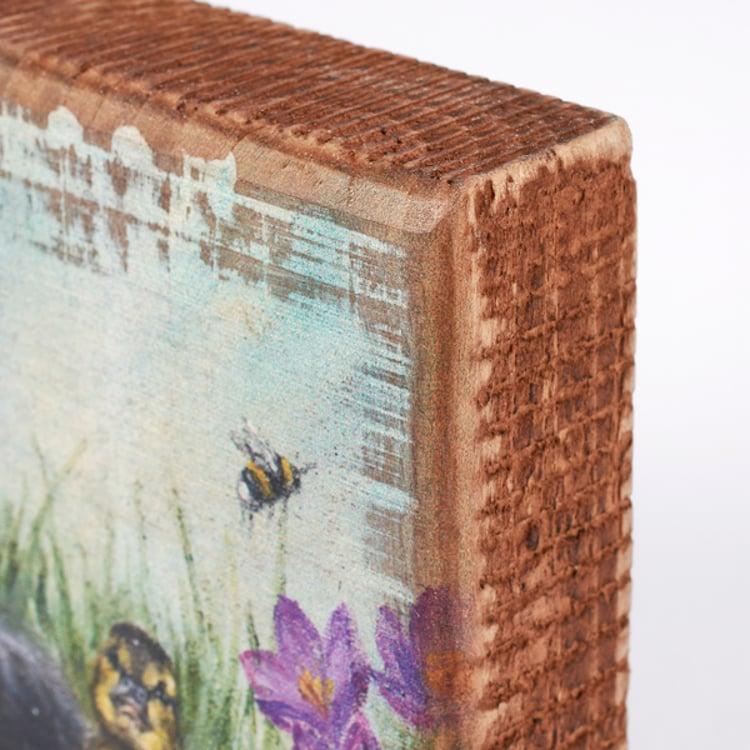 Primitives By Kathy Garden Friends Block Sign