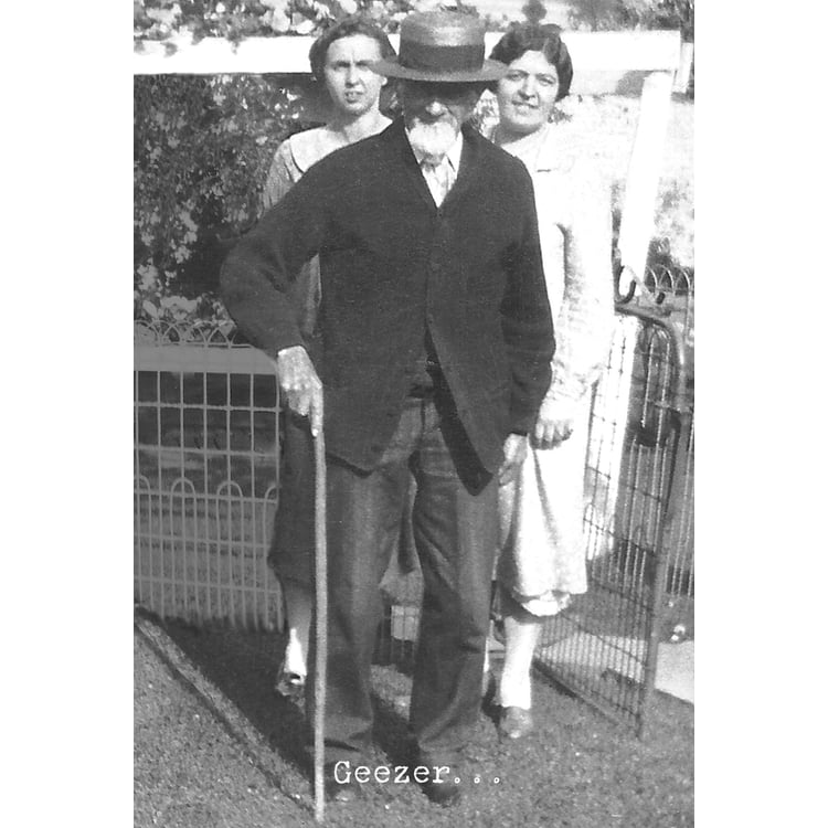 primitives by kathy Geezer Greeting Card