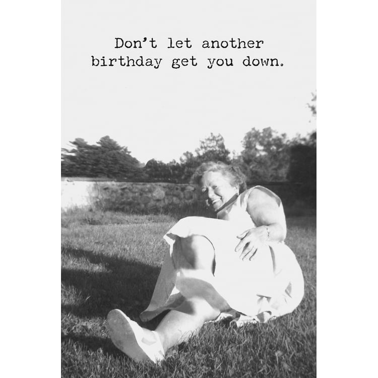 primitives by kathy Get You Down Greeting Card