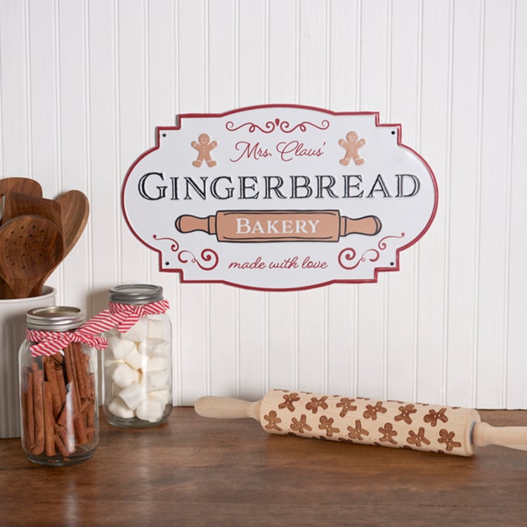 Primitives By Kathy Gingerbread Bakery Wall Decor
