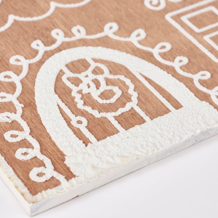 Primitives By Kathy Gingerbread House Ornament Set