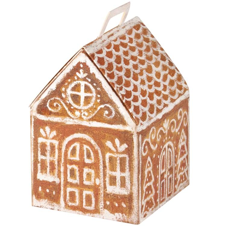 primitives by kathy Gingerbread House Treat Box