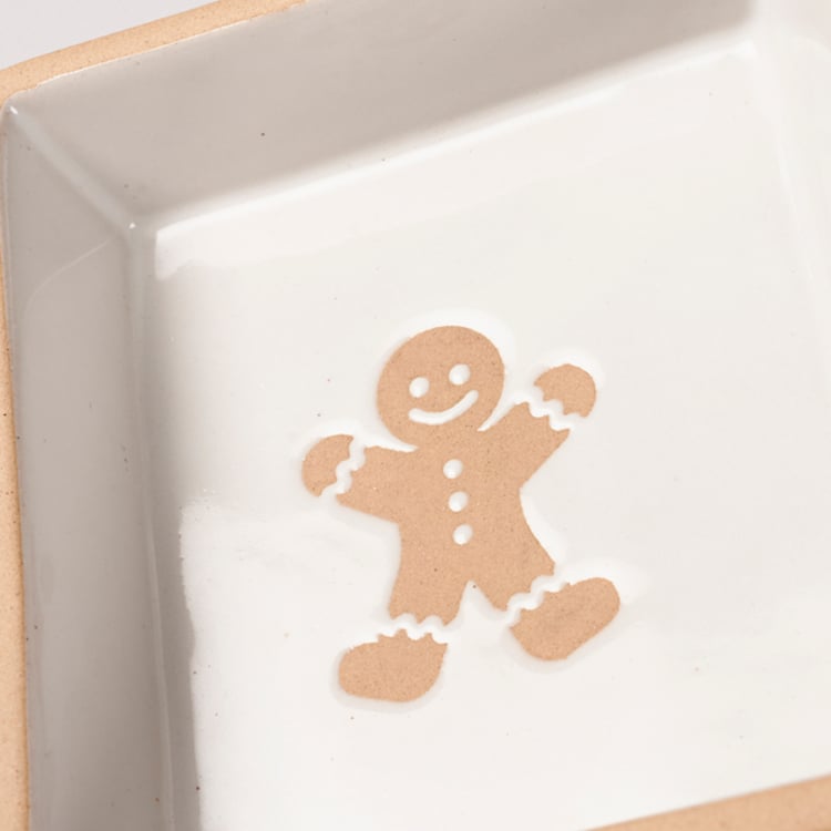 Primitives By Kathy Gingerbread Man Tidbit Tray