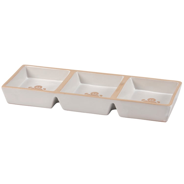 primitives by kathy Gingerbread Man Tidbit Tray