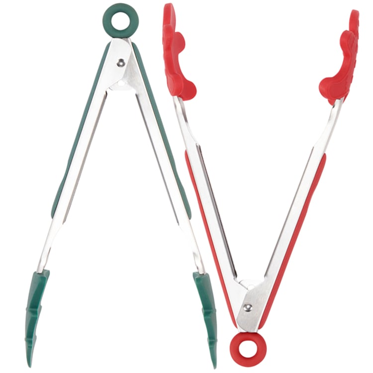 Primitives By Kathy Gingerbread Man & Tree Tongs Set