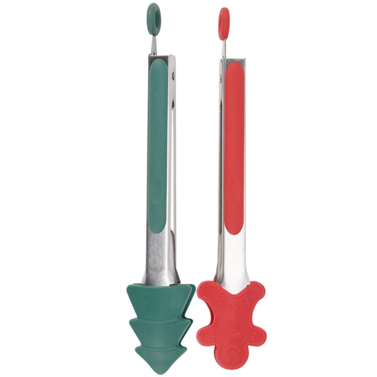 primitives by kathy Gingerbread Man & Tree Tongs Set