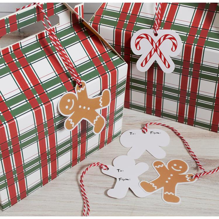Primitives By Kathy Gingerbread Men Gift Tag Set
