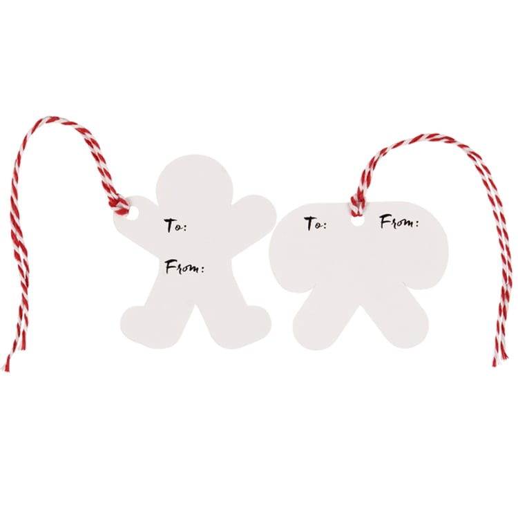 Primitives By Kathy Gingerbread Men Gift Tag Set