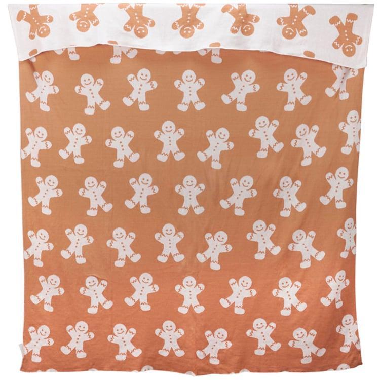 Primitives By Kathy Gingerbread Men Throw