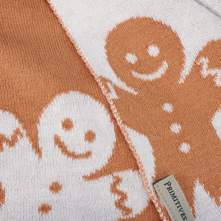 Primitives By Kathy Gingerbread Men Throw