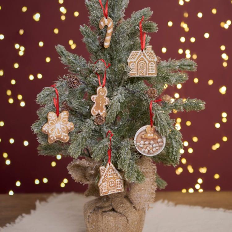 Primitives By Kathy Gingerbread Mini Ornament Set