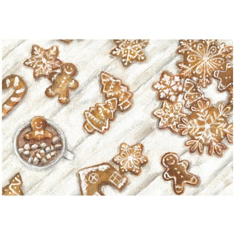 Primitives By Kathy Gingerbread Placemat Pad