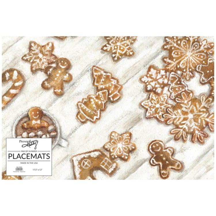 Primitives By Kathy Gingerbread Placemat Pad