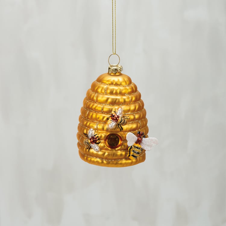 Primitives By Kathy Glass Beehive Ornament