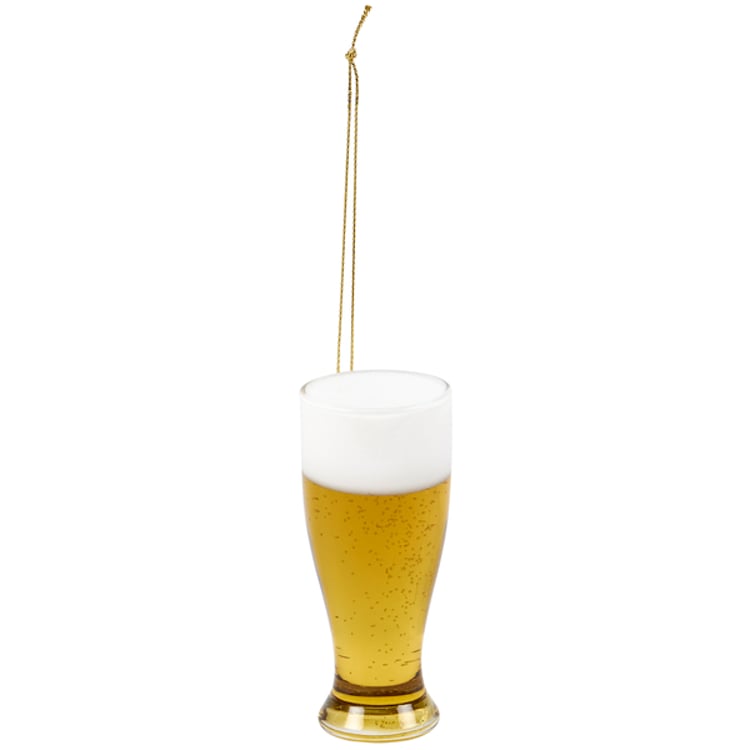 Primitives By Kathy Glass Draft Beer Ornament