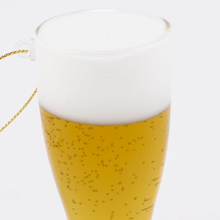 Primitives By Kathy Glass Draft Beer Ornament