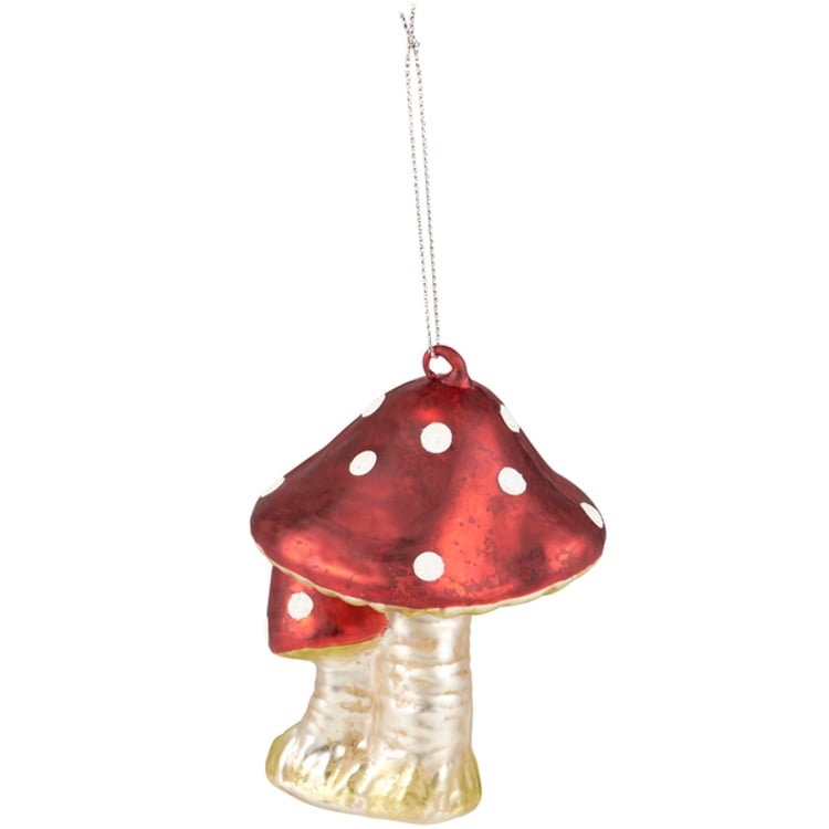 Primitives By Kathy Glass Mushroom Ornament
