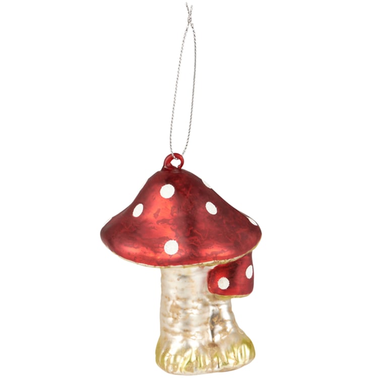 Primitives By Kathy Glass Mushroom Ornament