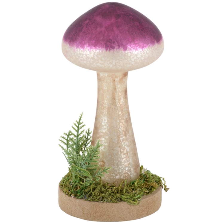 Primitives By Kathy Glass Purple Mushroom Sitter