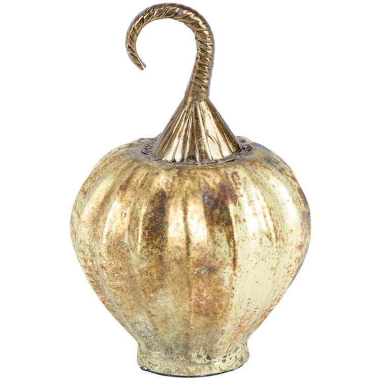 Primitives By Kathy Glass Rustic Metallic Pumpkin