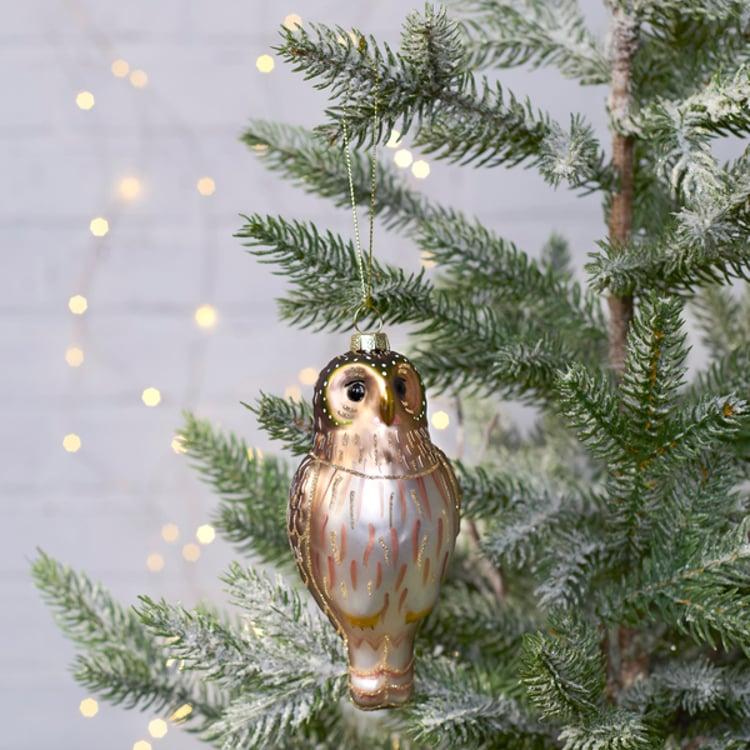 Primitives By Kathy Glass Screech Owl Ornament