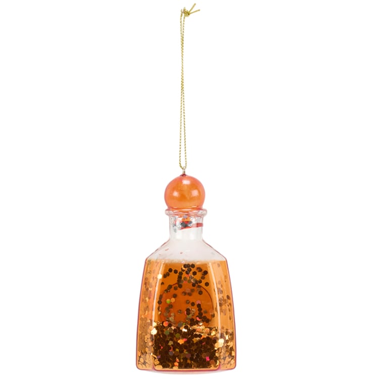 Primitives By Kathy Glass Tequila Bottle Ornament