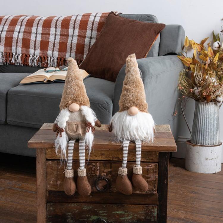 Primitives By Kathy Gnome Couple Sitter Set