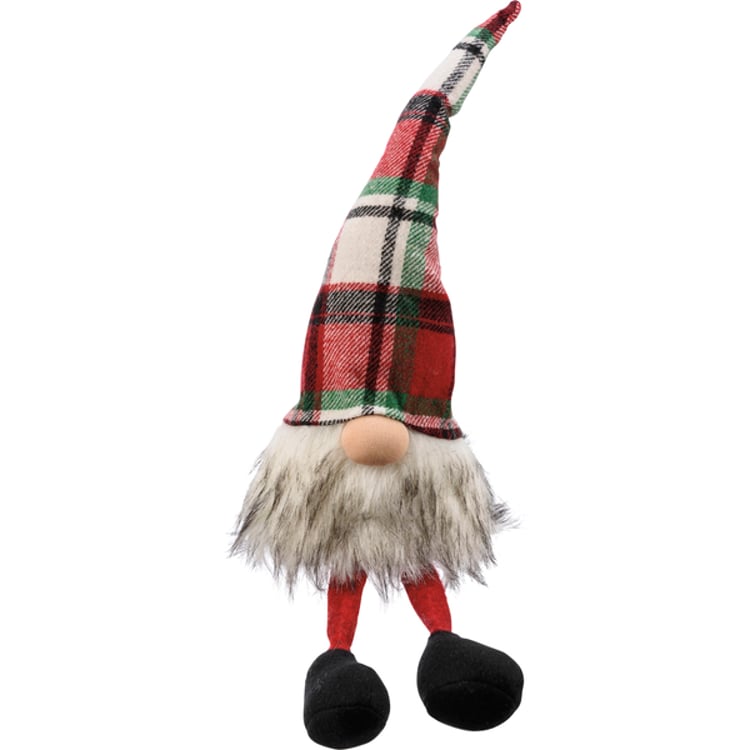 Primitives By Kathy Gnome Hanging Legs Sitter