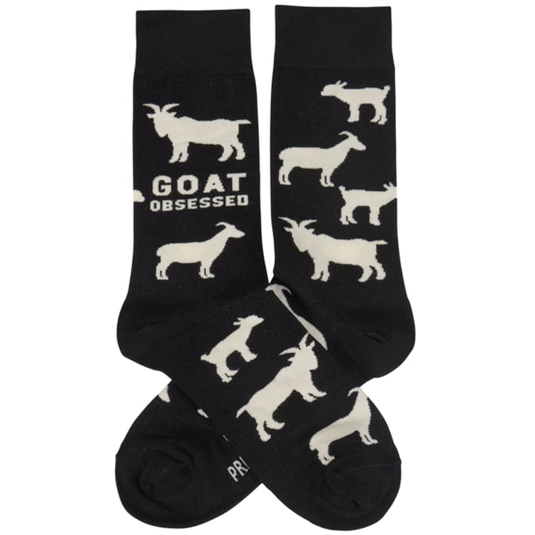 Primitives By Kathy Goat Obsessed Socks