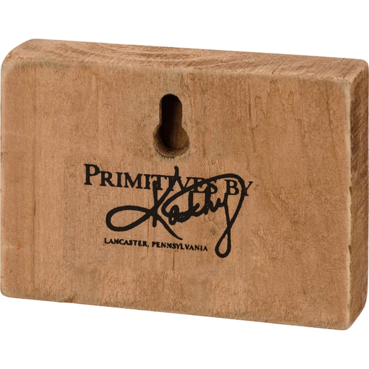Primitives By Kathy God Bless America Block Sign