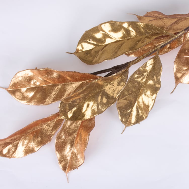 Primitives By Kathy Gold Leaf Floral Garland