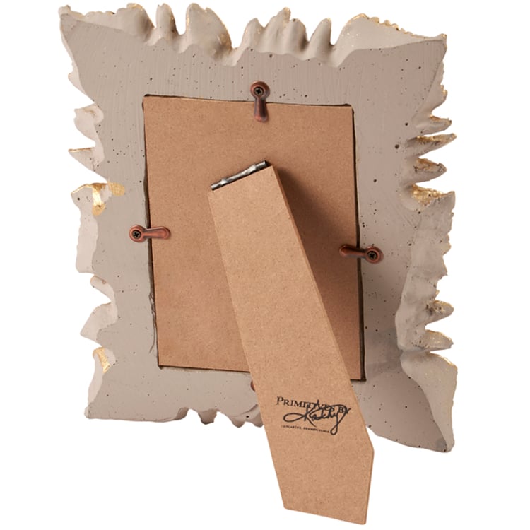 Primitives By Kathy Gold Leaves Photo Frame