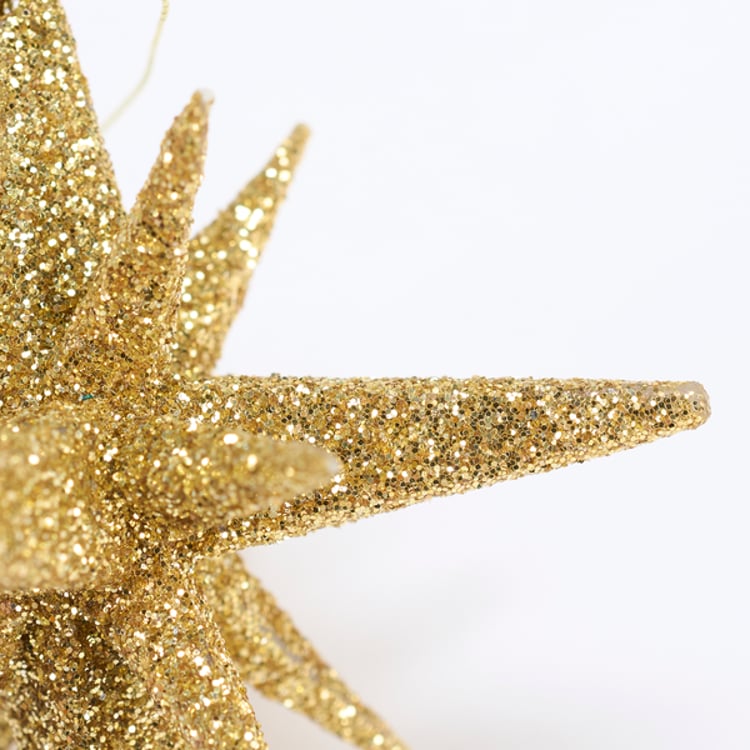 Primitives By Kathy Gold Star Ornament