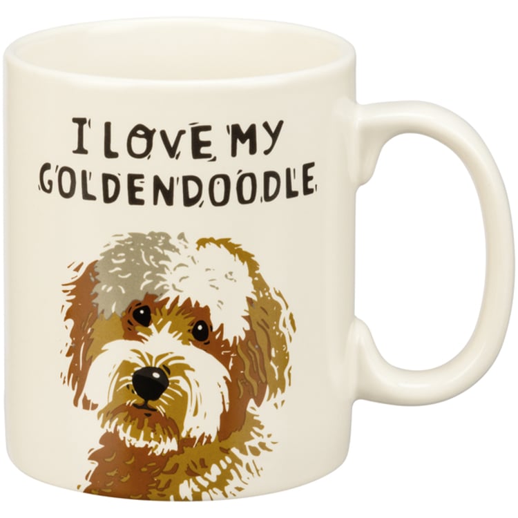 primitives by kathy Goldendoodle Mug