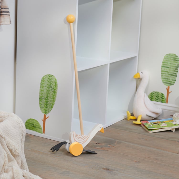 Primitives By Kathy Goose Push Toy