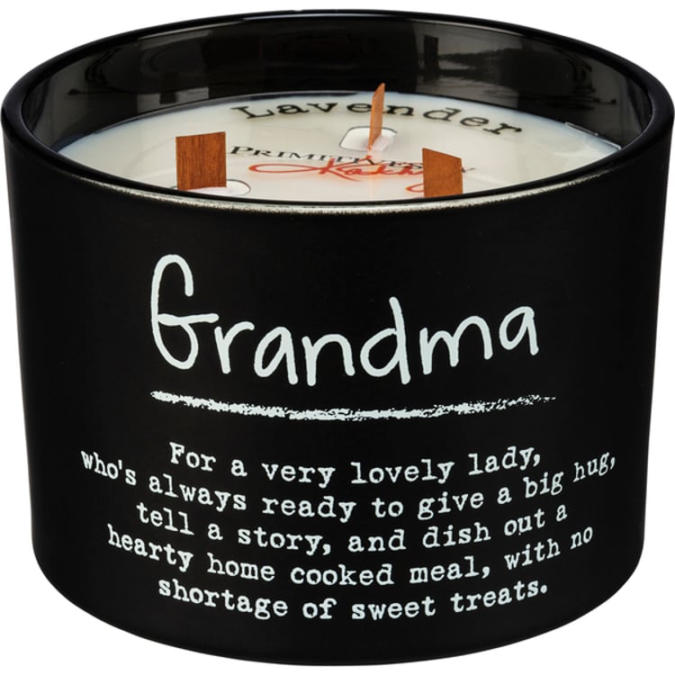 Primitives By Kathy Grandma Poetry Candle