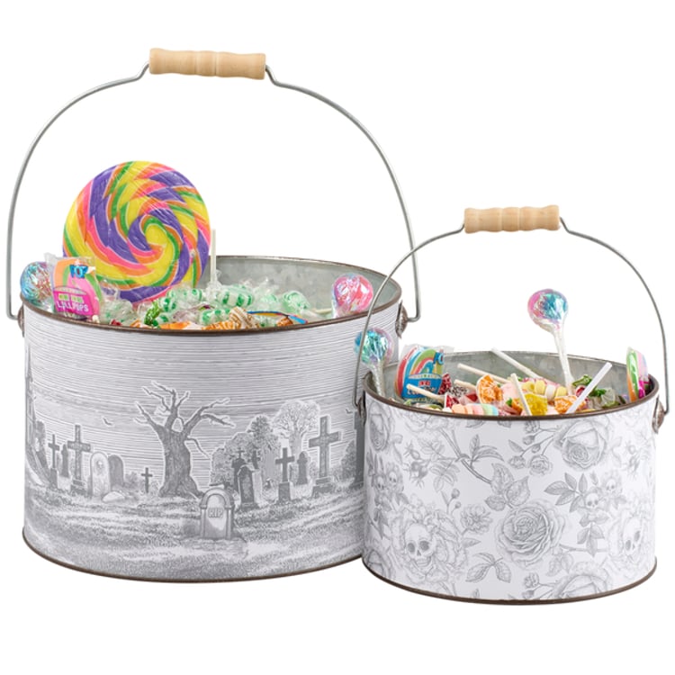 primitives by kathy Graveyard Bucket Set
