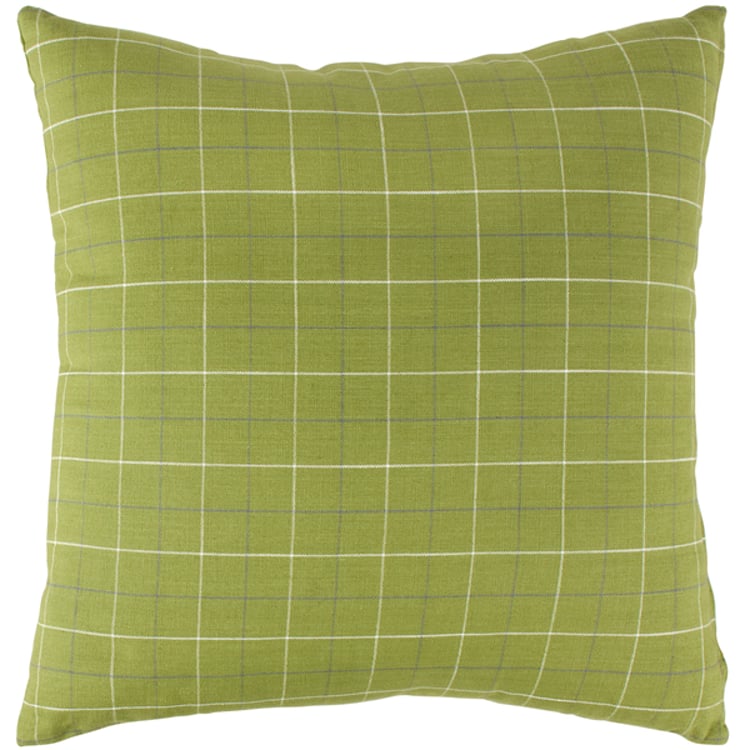 Primitives By Kathy Green Plaid Pillow