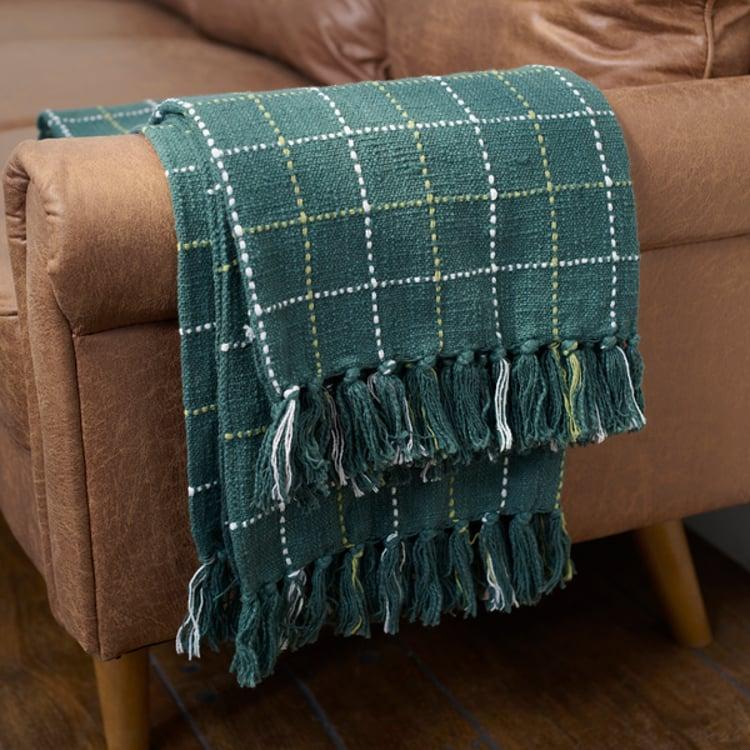 Primitives By Kathy Green Plaid Throw