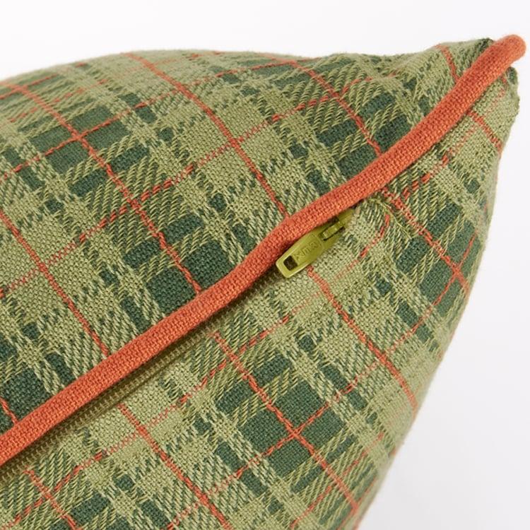 Primitives By Kathy Green Tartan Pillow