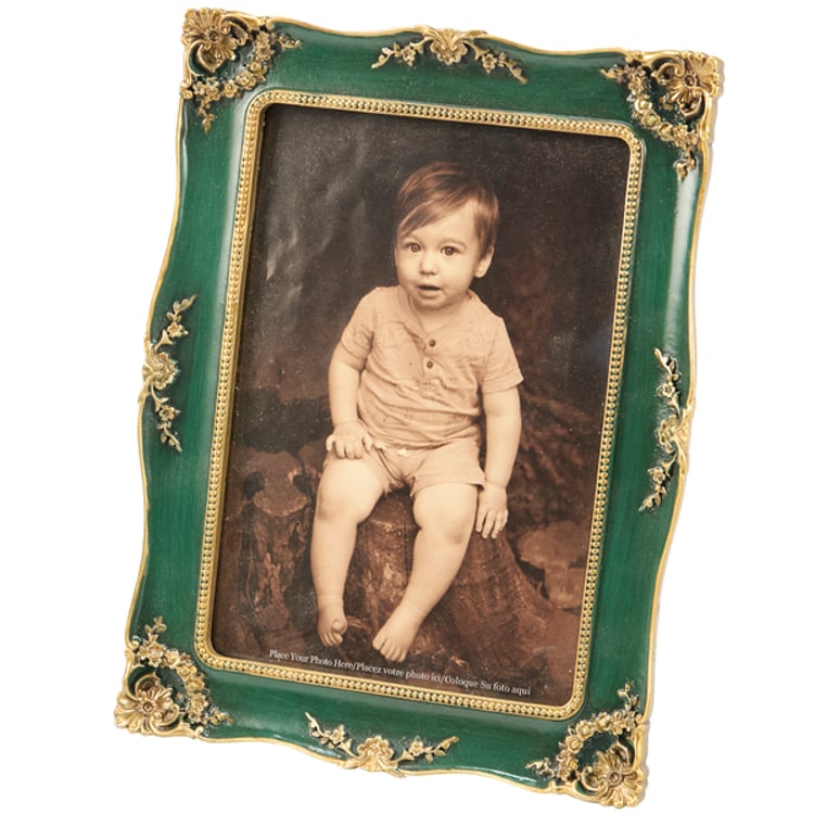 primitives by kathy Green Vintage Photo Frame