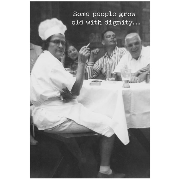 primitives by kathy Grow Old Greeting Card