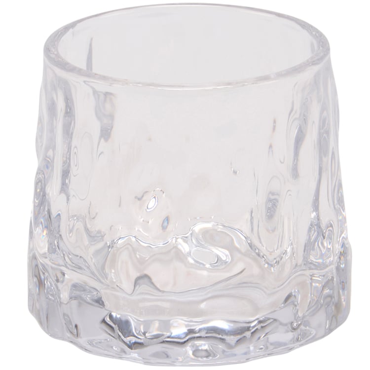 primitives by kathy Hammered Rocks Glass