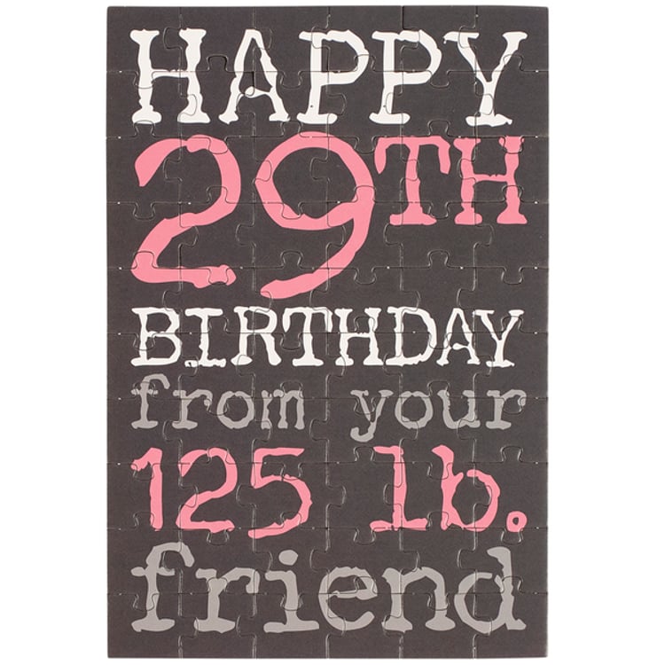 Primitives By Kathy Happy Birthday Puzzle Card