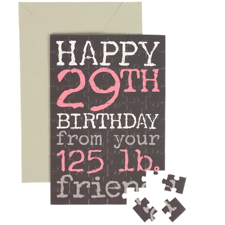 primitives by kathy Happy Birthday Puzzle Card