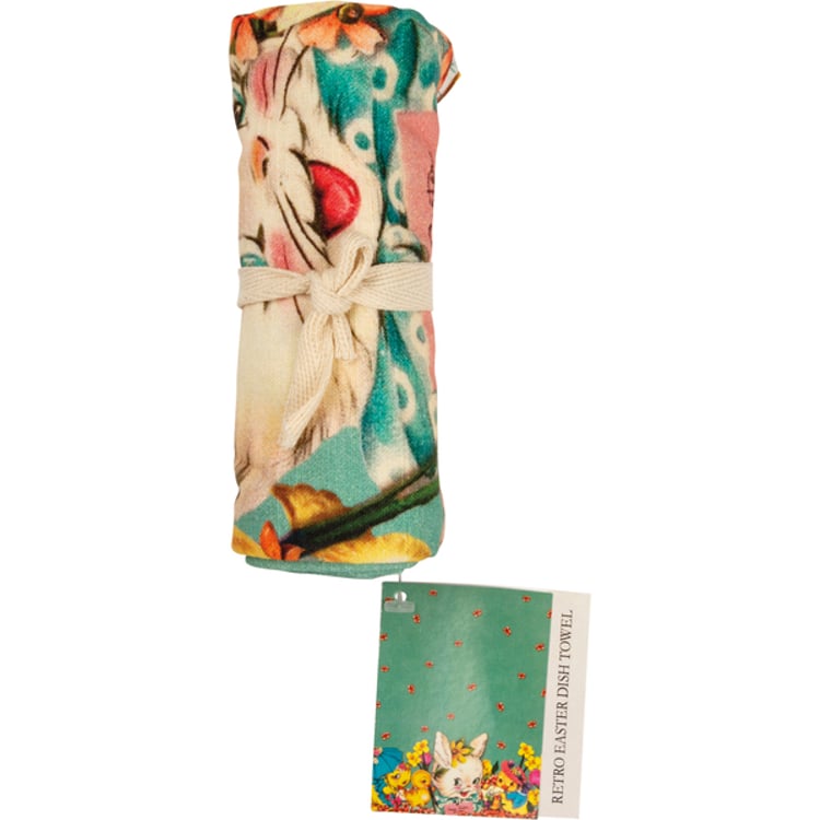 Primitives By Kathy Happy Easter Kitchen Towel