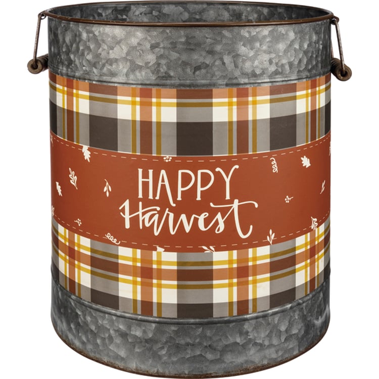 Primitives By Kathy Happy Harvest Bucket Set