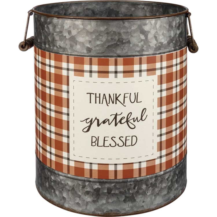 Primitives By Kathy Happy Harvest Bucket Set